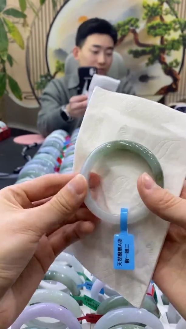 未镶嵌手镯翡翠8199