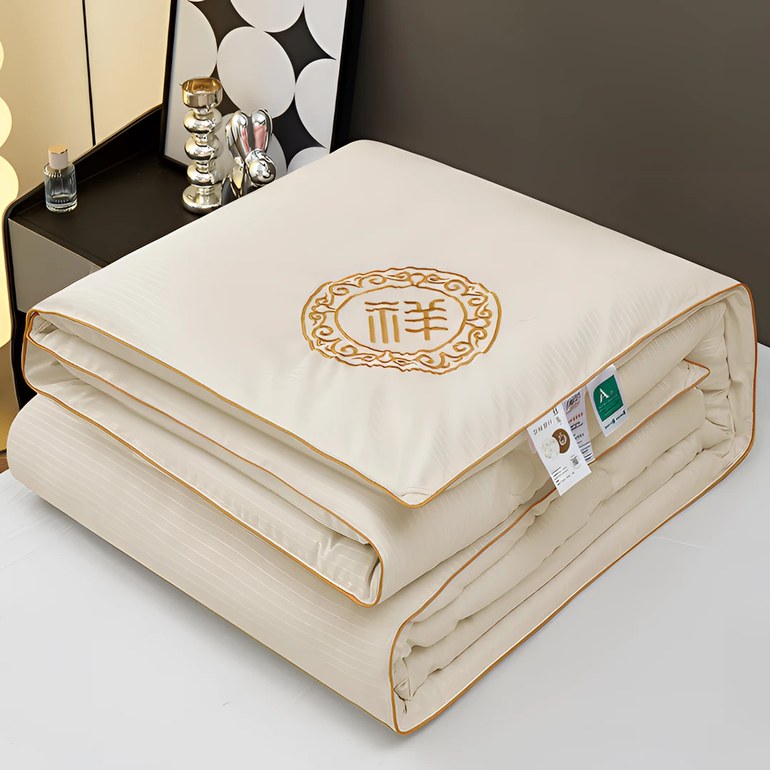 正宗蚕丝被100%正品被子冬款子母被二合一拉链款高端春秋被空调被