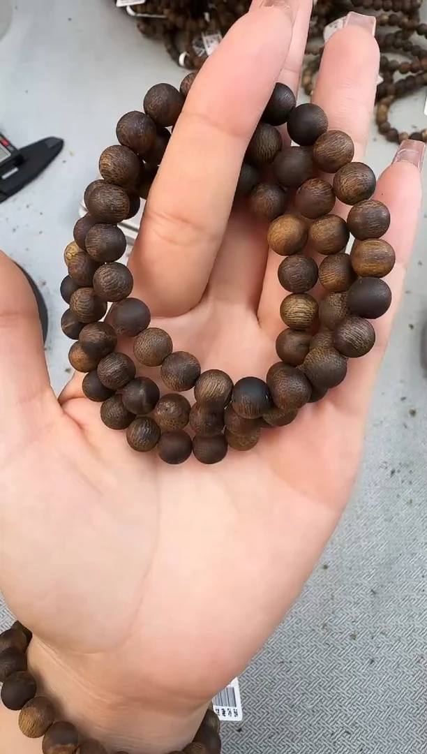 手串沉香0807白奇沉浮圆珠单圈多样性发一