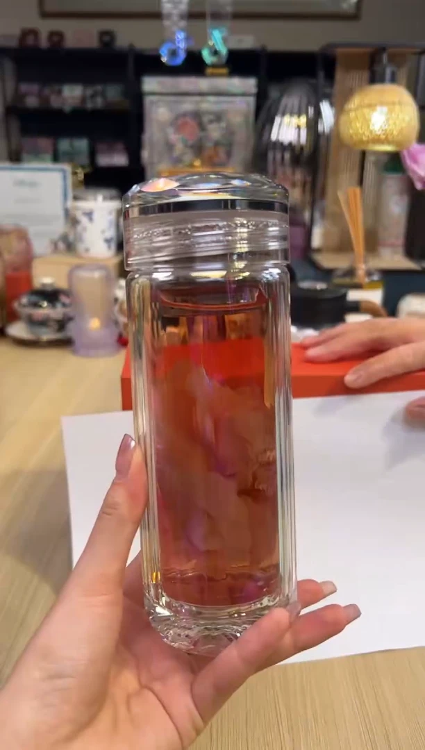 117晶沁心炫彩水杯（大）