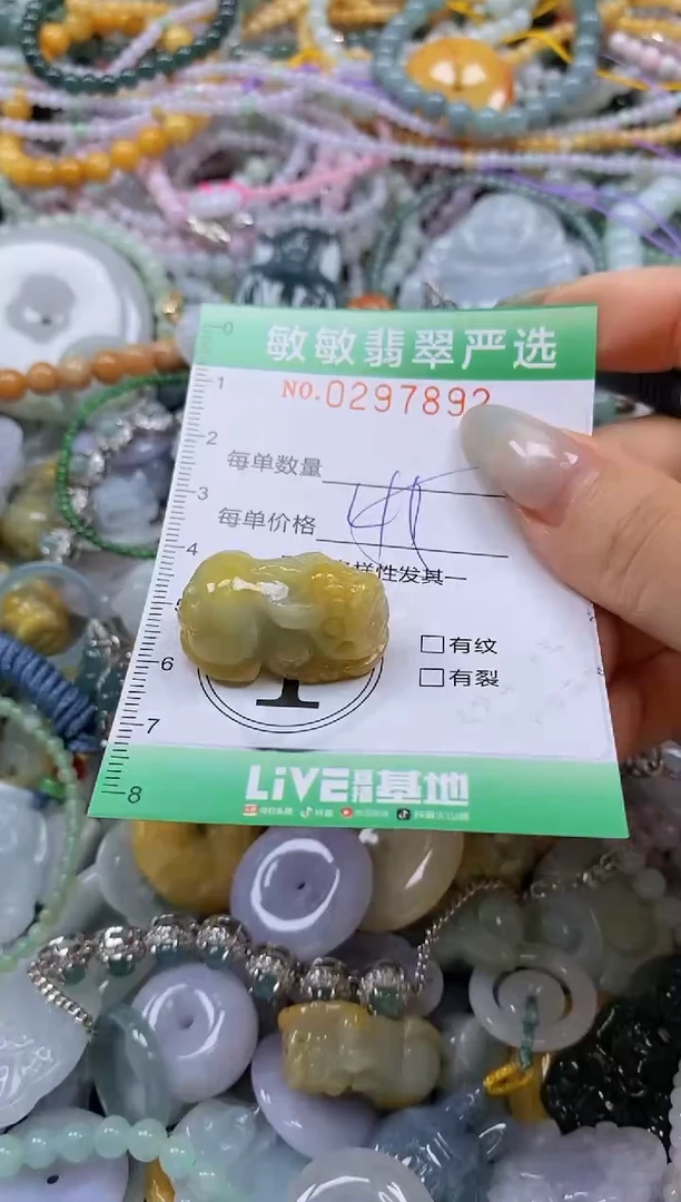 翡翠未镶嵌颈饰闪购0297892