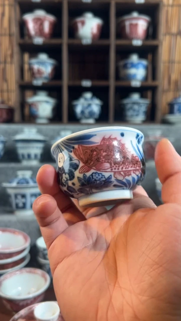 【闪购商品】天禄言瓷鱼藻炉石