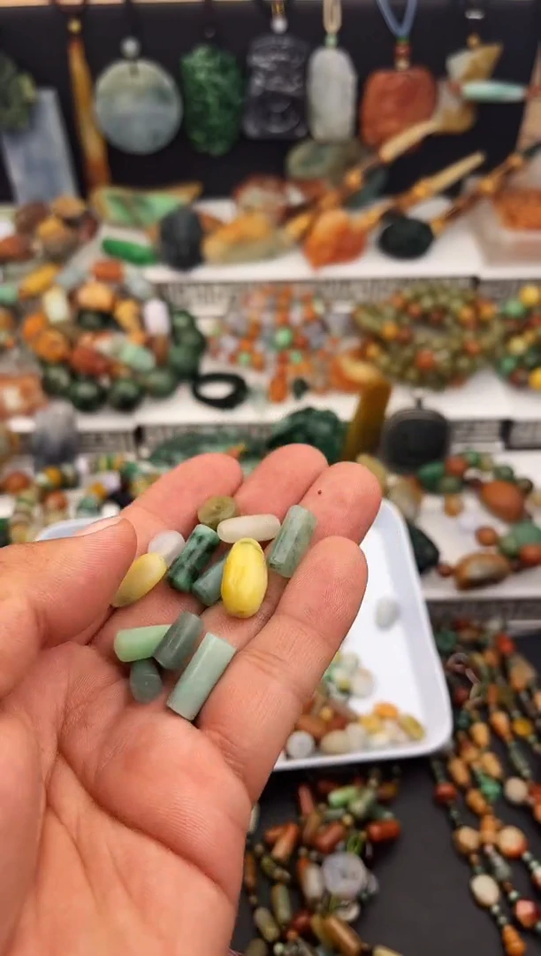 散珠翡翠曹*翡翠配饰-打包