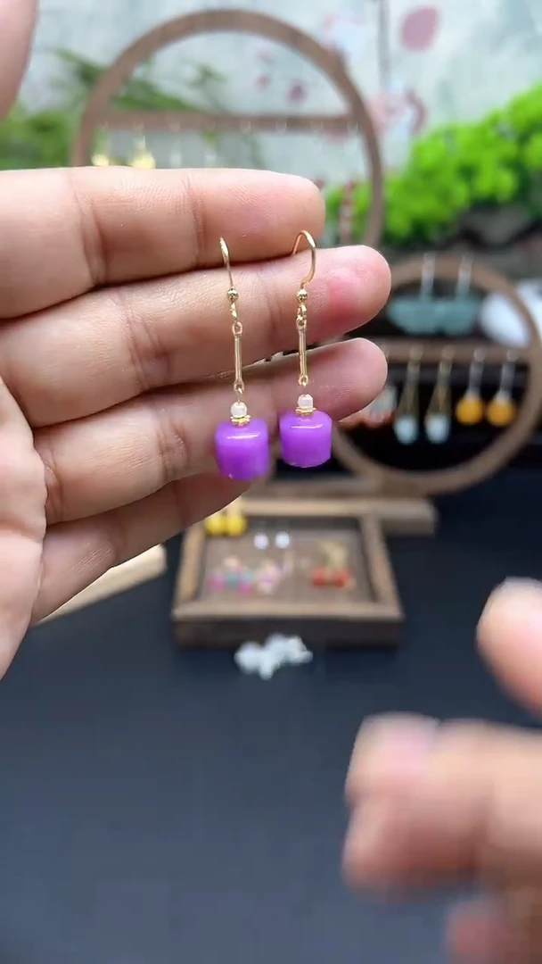 未镶嵌耳饰玛瑙/玉髓029