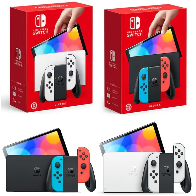 NINTENDO SWITCH/任天堂 日版OLED亲子体感电视游戏机掌机家用