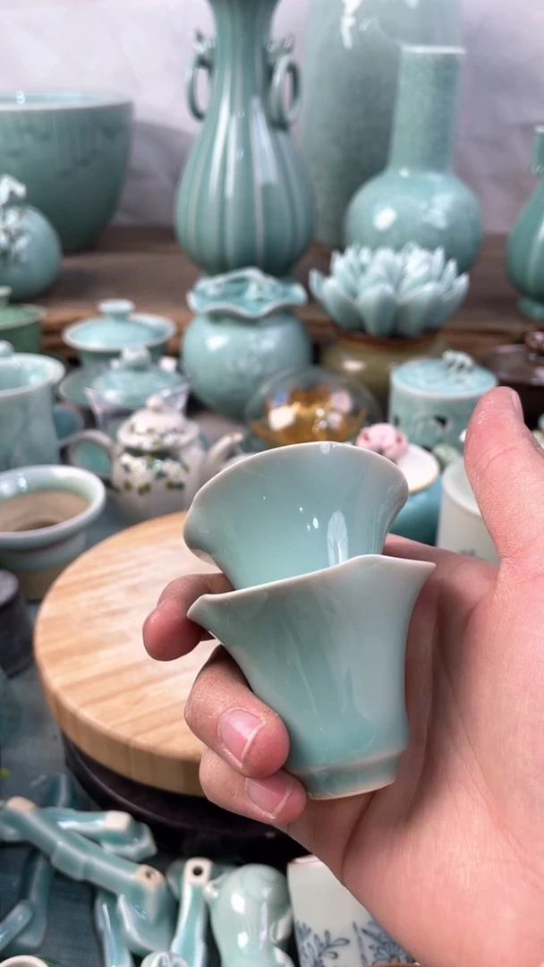 【闪购商品】2个 特价福利 微瑕 慧仙青瓷