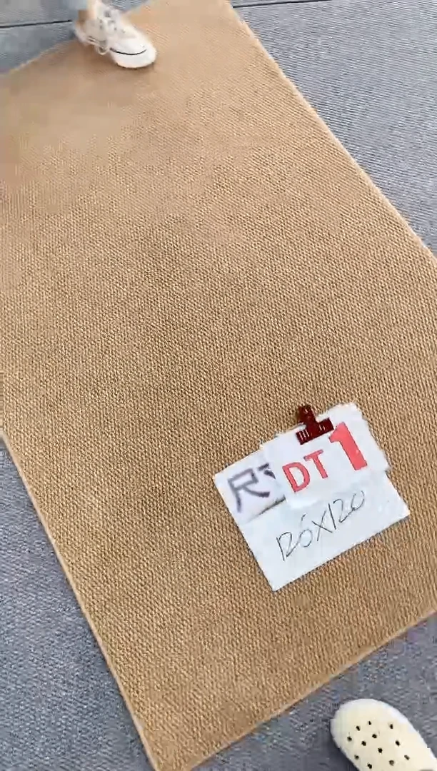 混纺Dt1 棕驼仿剑麻  126*120厘米 定制尺寸