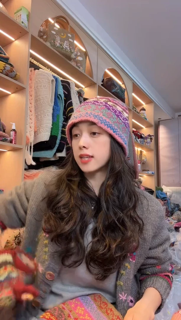 羊毛蛋**琦百羊毛冷帽B216