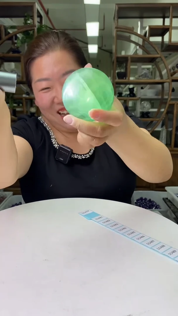 球未镶嵌萤石萤石球D481