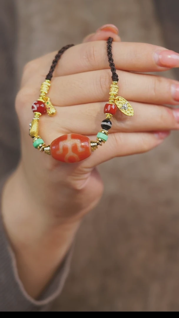 【闪购商品】玛瑙/玉髓项链未镶嵌多样性发一