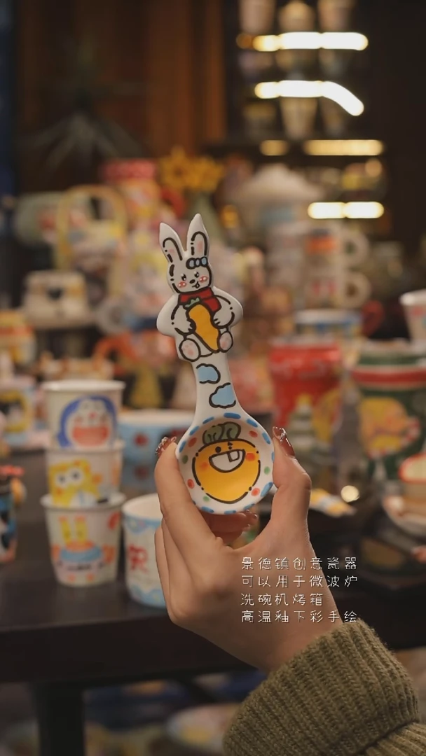 景德镇釉下彩绘设计师款式陶瓷