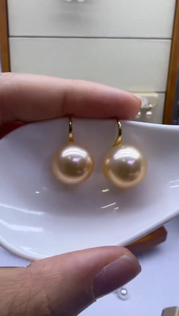 未镶嵌耳饰淡水珍珠065