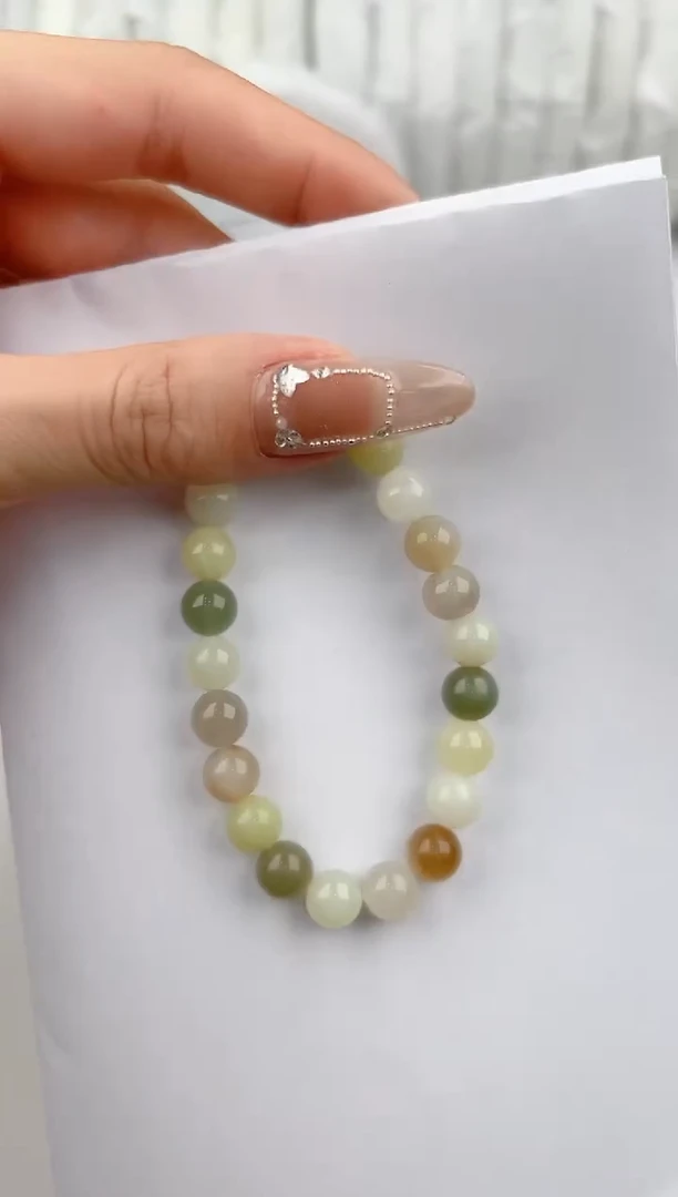 【闪购商品】和田玉手链未镶嵌1颜色微差无瑕