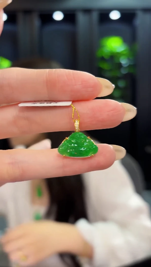 翡翠未镶嵌颈饰缅料A货/多样性发货/一件