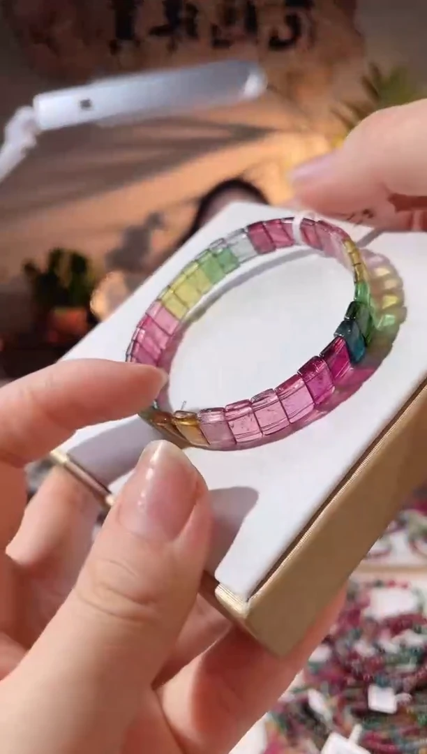 【闪购商品】碧玺手链未镶嵌手牌