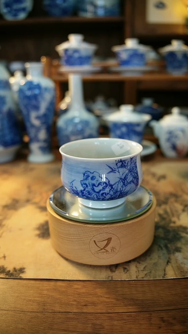 23景德镇手工手绘茶具