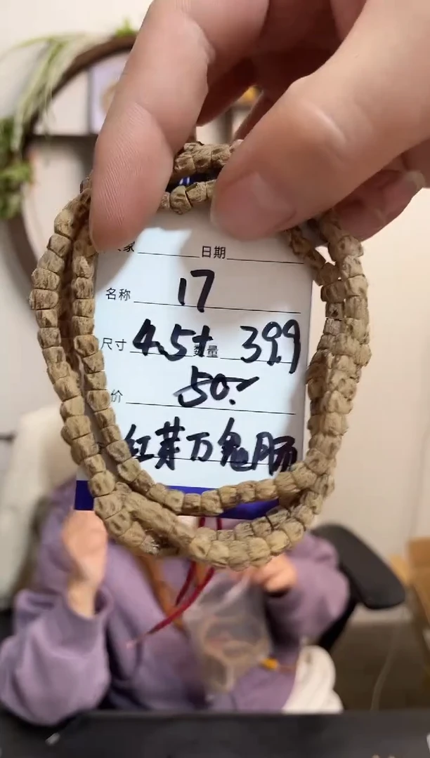手串柏香籽/百香籽17红芽万鬼肠