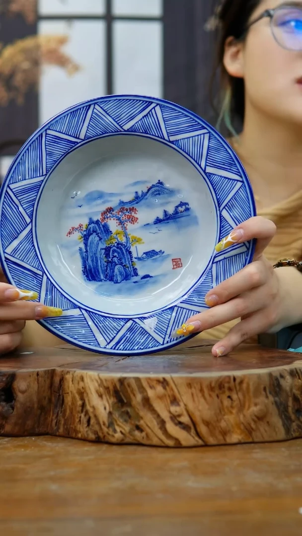 盘718老陶泥小碗一只