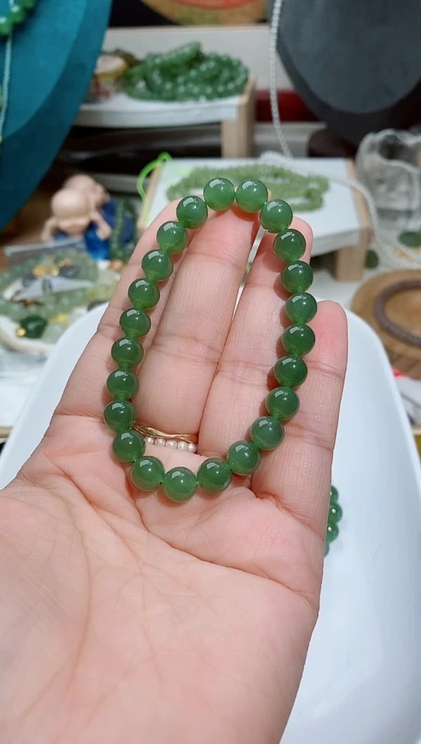 和田玉（碧玉）未镶嵌吊坠(不含链)加*160一条加糖