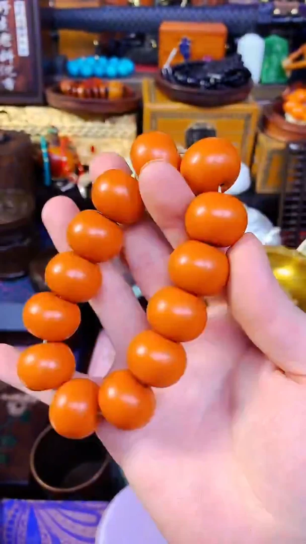 未镶嵌蜜蜡手链精品精品  独具韵味