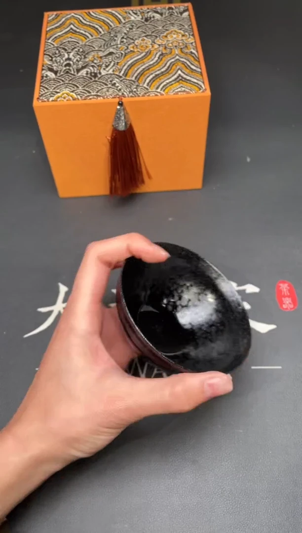 茶盏62@@建窑建盏主人杯（外仓）