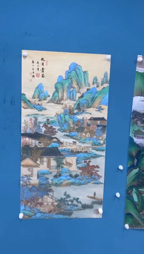 【闪购商品】国画1.28-王夫怀-四尺十二月令76