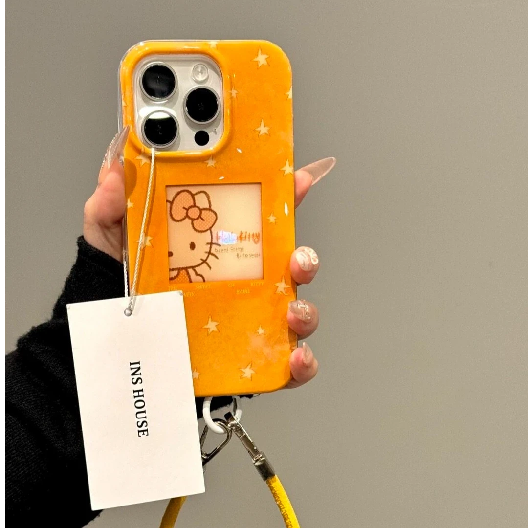 躲猫猫kt适用于苹果17promax/16大孔白色IMD手机壳华为vivo小米xr