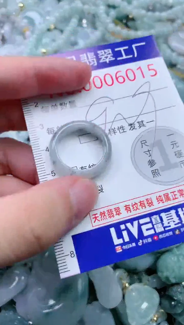翡翠未镶嵌吊坠(不含链)6015
