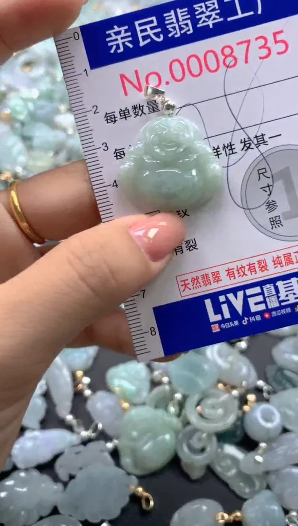 颈饰未镶嵌翡翠8735