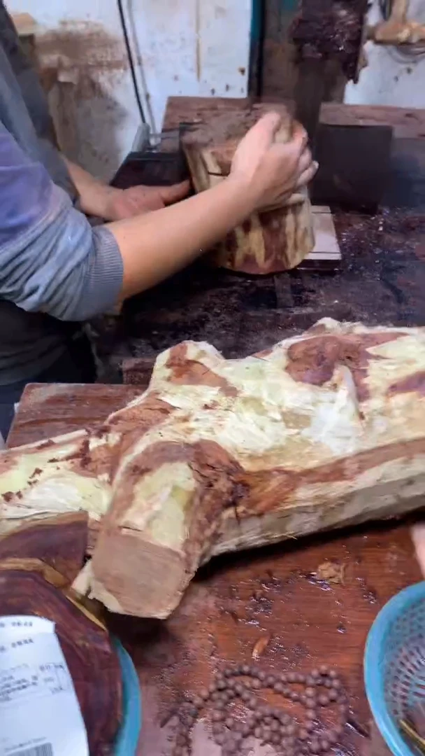 手串黄花梨/降香黄檀0.8*108颗定制产品不退不换