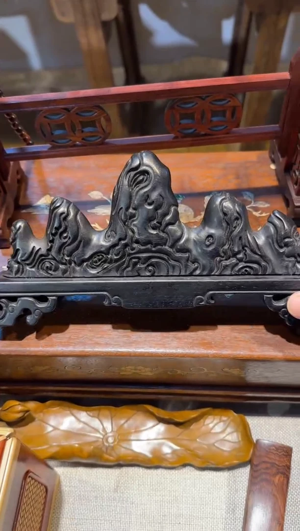 木毛笔架  摆件 工艺品