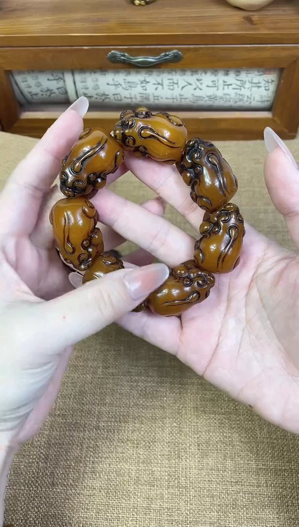 非洲檀香手串/手链山晓文玩精品手串-无礼盒