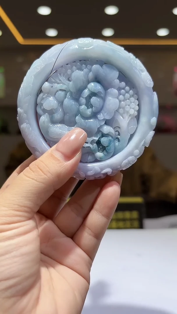 未镶嵌定制翡翠33/1227/C/手镯