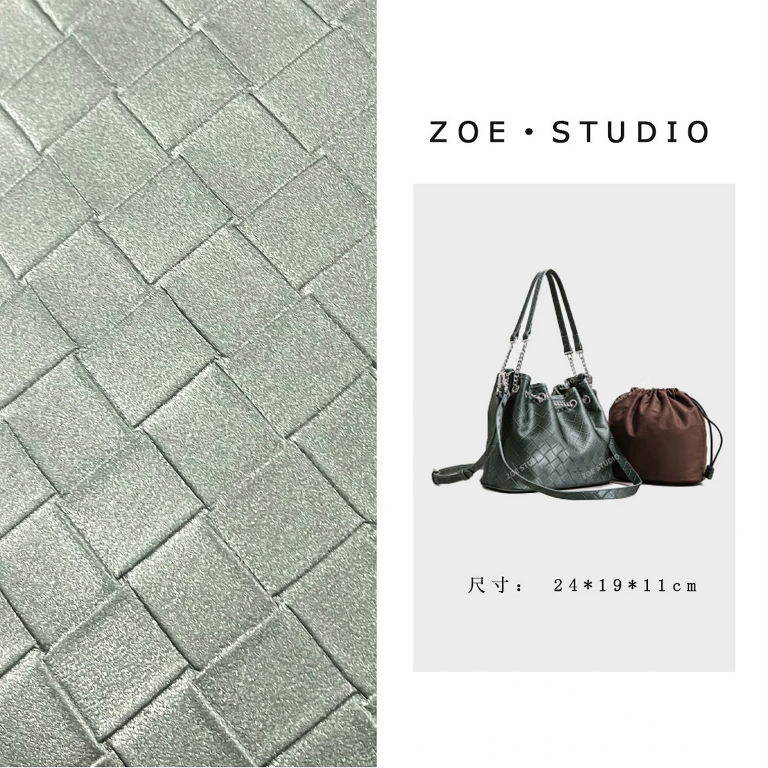 【佐伊甄选】SK-62775-珠光绿轻奢女士时尚百搭小众通勤腋下斜挎包