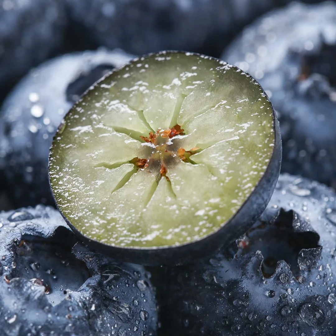 【顺丰】丹东花香蓝莓18MM毛重1斤装