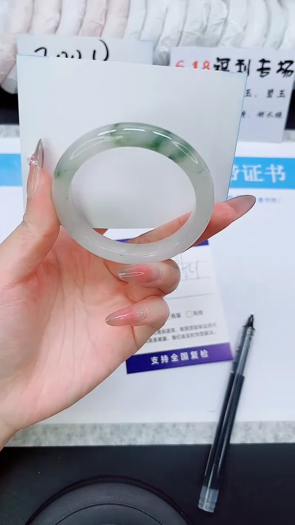 石英质玉手镯未镶嵌A101-51/52
