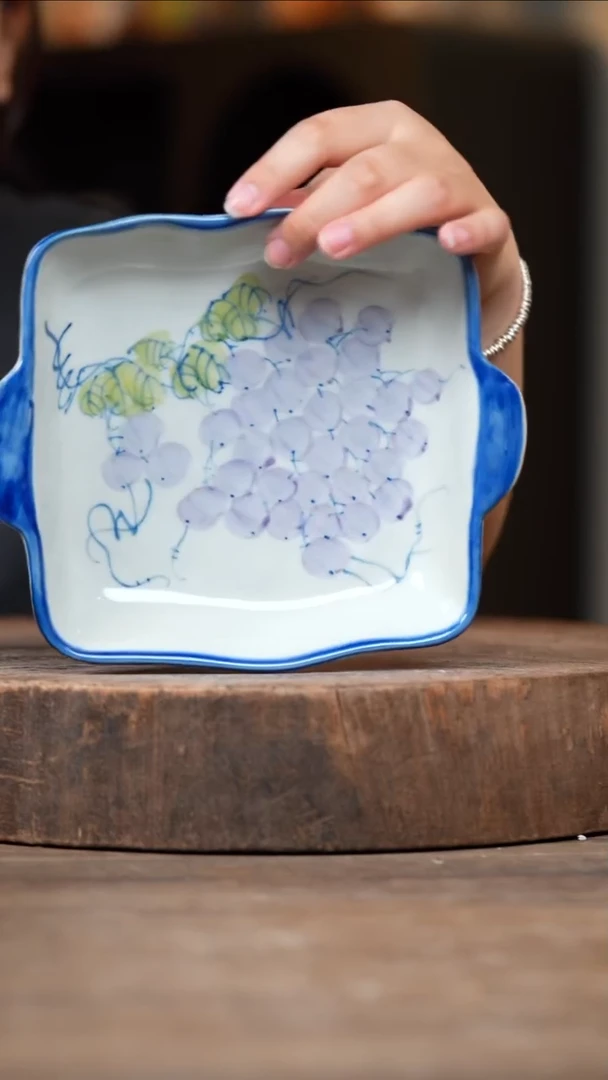 瓷片景德镇高温釉下彩（食品级）