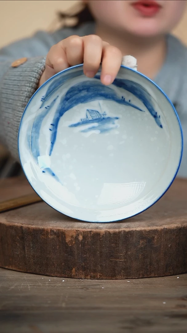 【闪购商品】瓷片景德镇高温釉下彩（食品级）