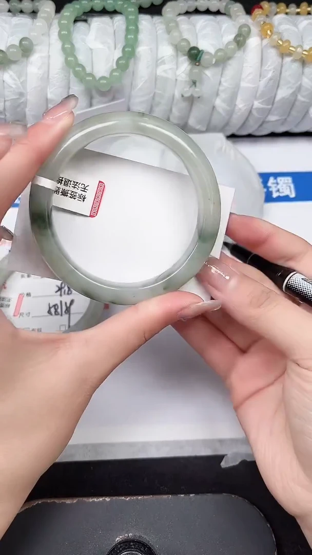 未镶嵌手镯石英质玉287-58/59