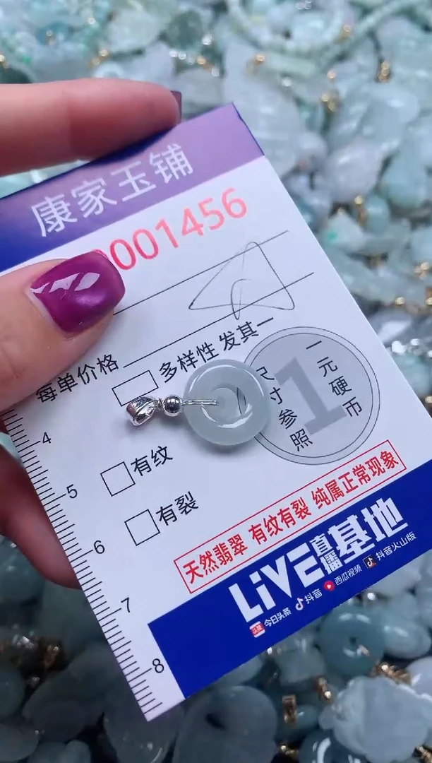 颈饰未镶嵌翡翠1456