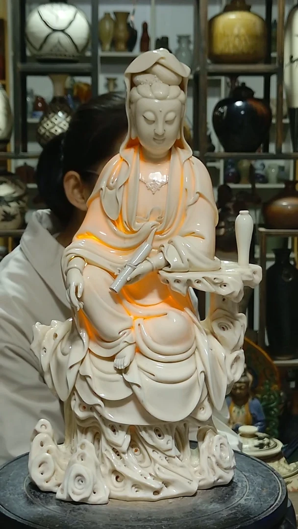 1轻**写极品孩儿红观音