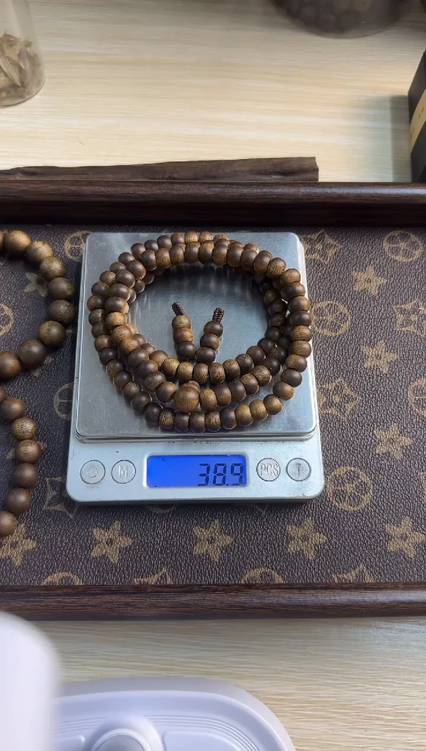 沉香沉香碎屑白棋卡0.8多圈+碎屑