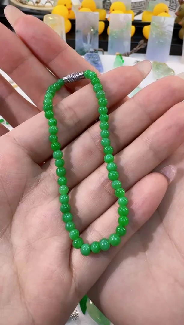 未镶嵌手串翡翠缅甸A货翡翠