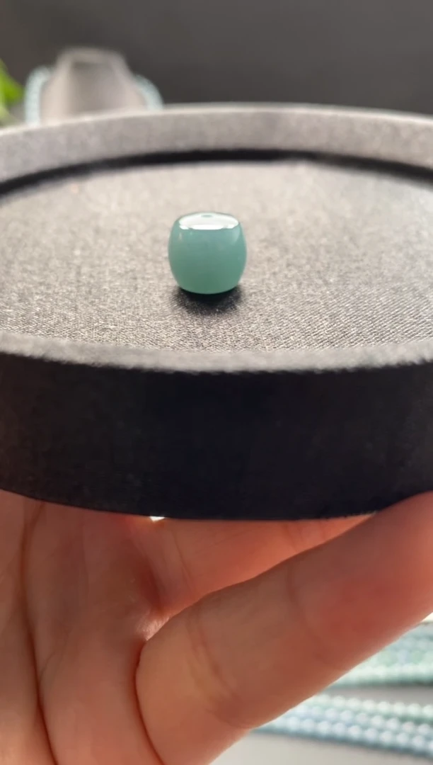 未镶嵌手链翡翠散珠卡12MM老型珠