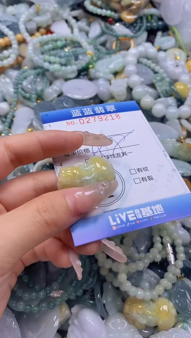 翡翠未镶嵌颈饰闪购0279218多样性发其一