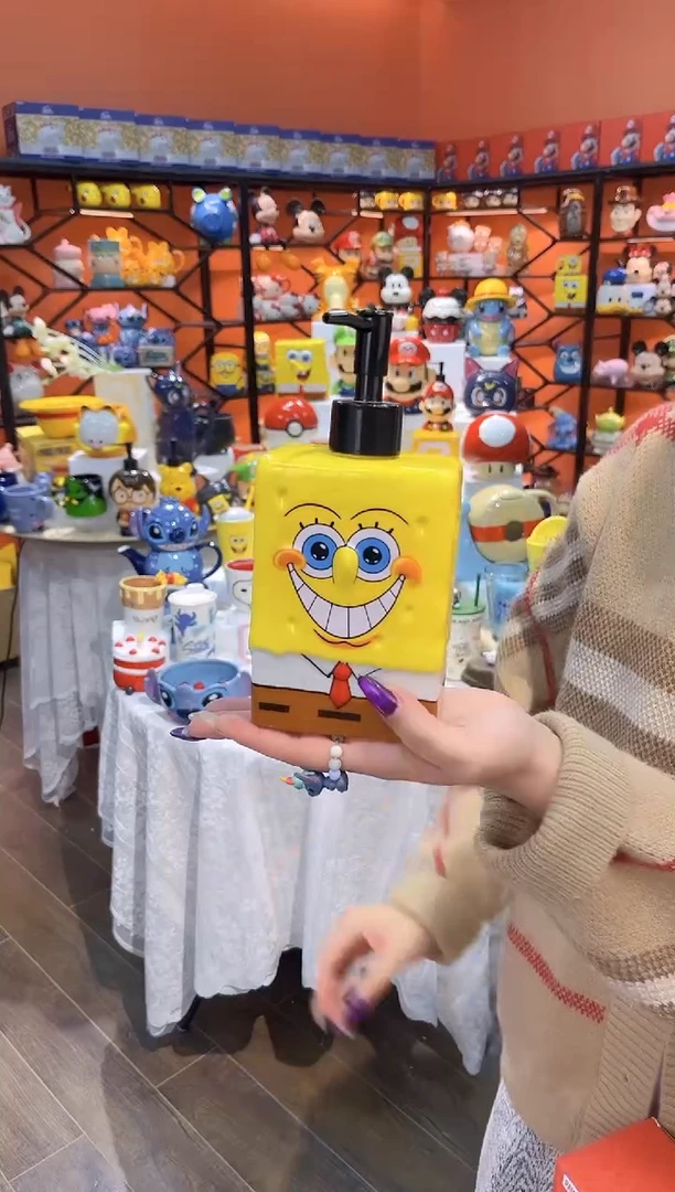 瓷片@@立体陶瓷分装按压瓶