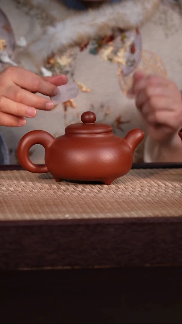 茶壶紫砂底槽清 260cc