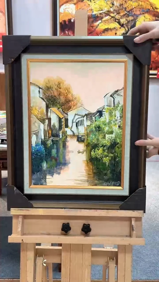 油画邸立丰-30X40cm-油画作品