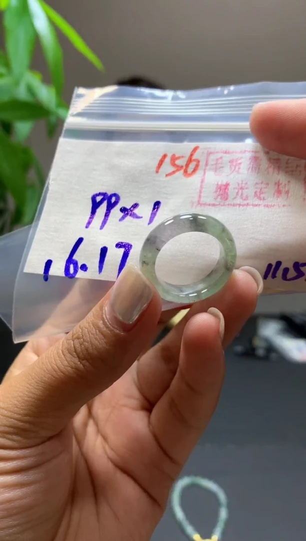 未镶嵌定制翡翠戒圈#99元-毛货需精细抛光