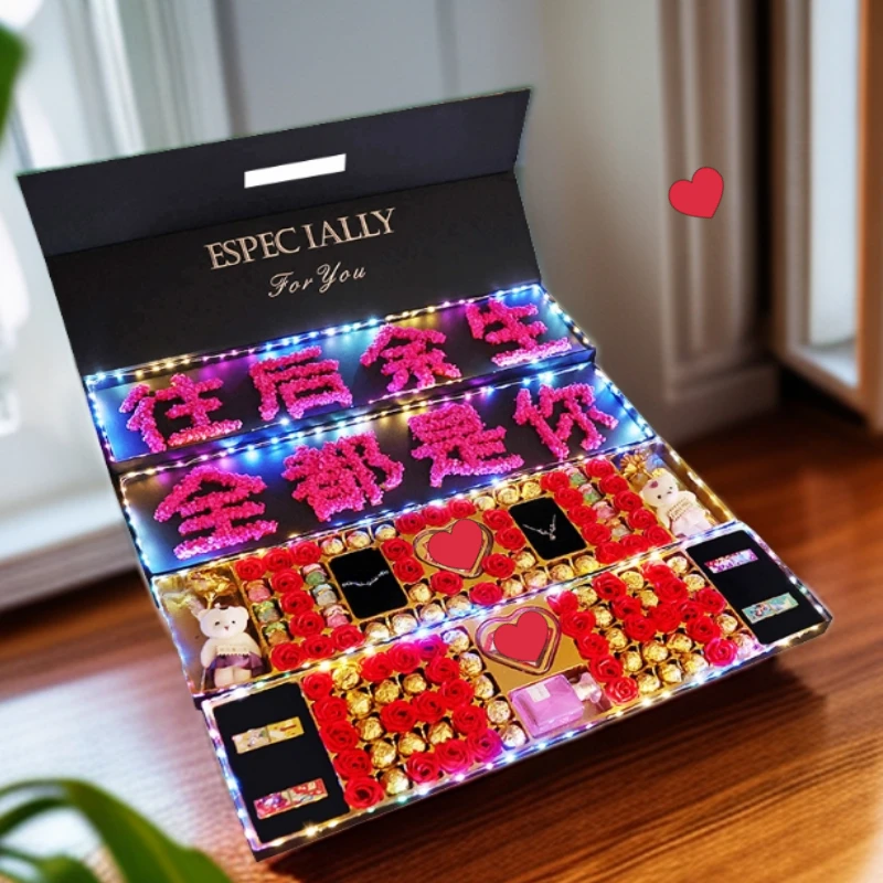 新年情人节礼物送女友朋友女生老婆实用浪漫异地恋礼品仪式感表白